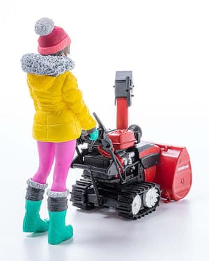 PLAMAX MF-62: minimum factory Minori with Honda Small Snow Plow HSS1170n (JX) - 2