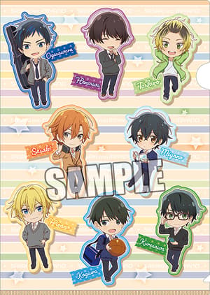 Sasaki & Miyano - Clearfile Set - Broccoli - 3
