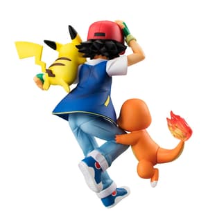 Ash / Satoshi mit Pikachu und Glumanda - Megahouse G.E.M. - 8