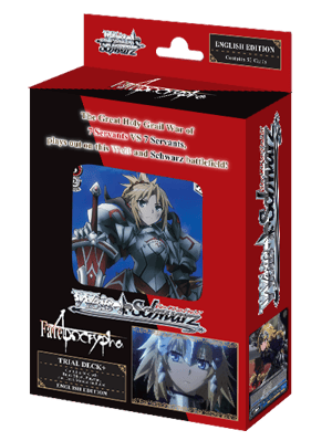 Weiss Schwarz Trial Deck+ - Fate/Apocrypha (englische Version) - 1