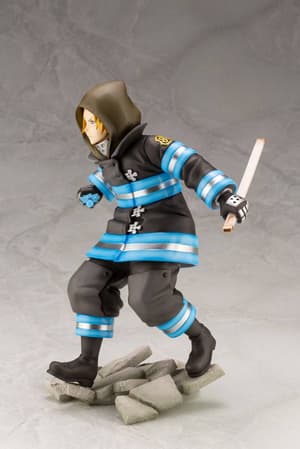 Arthur Boyle - with limited editon head - Fire Force ARTFX J Bonus Edition - Kotobukiya - 1