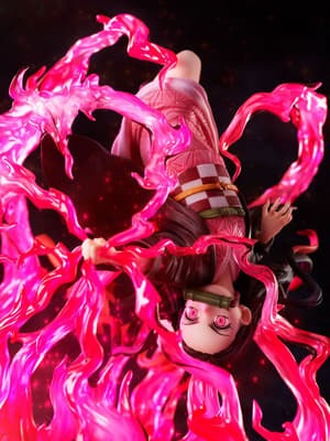 Nezuko Kamado - Exploding Blood / Bakketsu – Statue 20cm (Aniplex / Wing) - 8