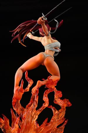 Erza Scarlet - Samurai Light Flame Manjo: Kurenai - Rouge - Orca Toys - 24