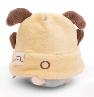 Hamster Shai - mymochi - Plüsch (mit Keks und Hundekostüm) (8cm)  (1)