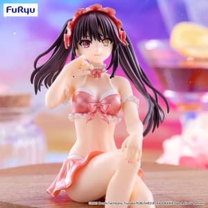 Kurumi Tokisaki - Pastel Red Swimsuit - Noodle Stopper - Furyu - 4