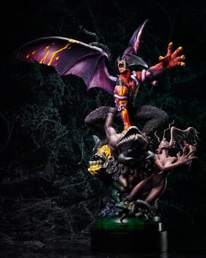 Devilman Crybaby Statue - Devilman  / Amon / Akira with Sirene - Teaser Color Ver. - 1