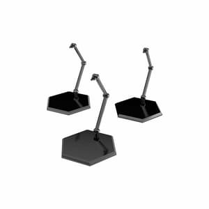 The Simple Stand - Black Hex Type - 3er-Pack - Figurenständer für Nendoroids - Good Smile Company (2)