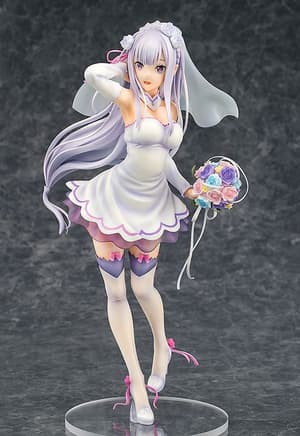 Emilia - Wedding Version 1/7 Scale Figure (Phat Company, Re-Release) - 3