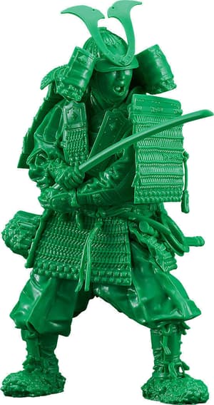 PLAMAX 1/12 Kamakura Period Armored Warrior: Green Color Edition - 1