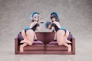 Snowbreak: Containment Zone - Cherno & Meursault Apprentice Maid 1/6 PVC Statue (Deluxe 2-Pack) - 3
