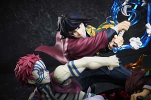 Tanjiro Kamado & Giyu Tomioka vs Akaza - Aniplex - 5