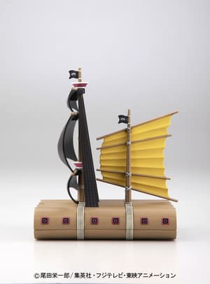 Marshall D. Teach's / Blackbeard's Ship - Grand Ship Collection Vol. 11 - One Piece Model Kit - 4