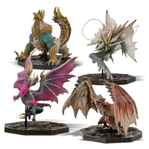 Rathalos, Zinogre, Malzeno, Amatsu Set - Capcom Figure Builder Cube (1)