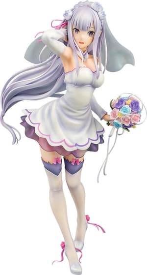 Emilia - Wedding Version 1/7 Scale Figure (Phat Company, Re-Release) - 1