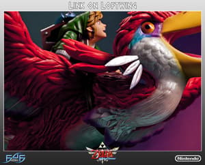 Link auf Loftwing - Zelda: Skyward Sword First 4 Figures - 5