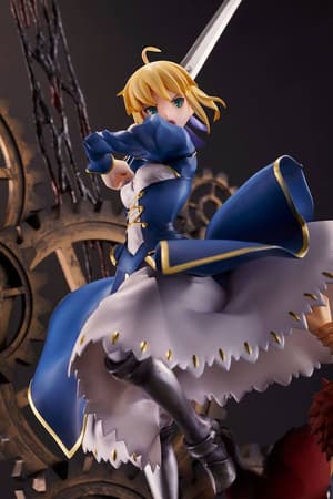 Emiya Shirou & Saber - Fate/Stay Night 15th Anniversary Figure by Aniplex - 7