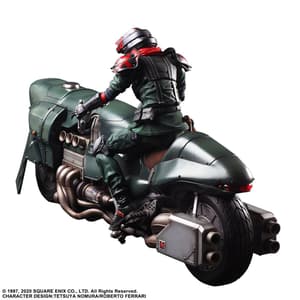 Shinra Elite Security Officer and Bike - Final Fantasy VII Remake Play Arts Kai - Square Enix - 4