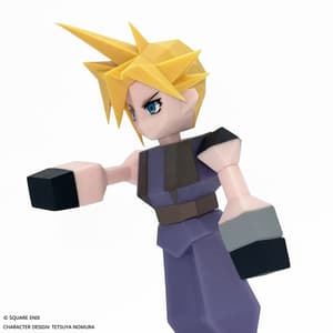 Cloud Strife - Polygon Vinyl Figur - Square Enix - 6