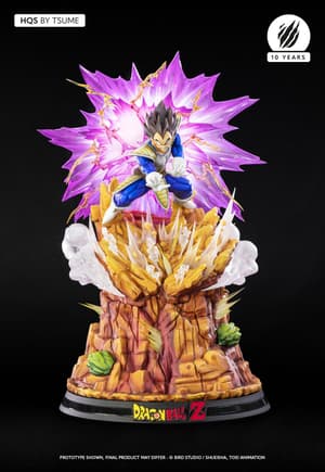 Vegeta - Galick Gun - Tsume HQS - Statue 1/6 - 12
