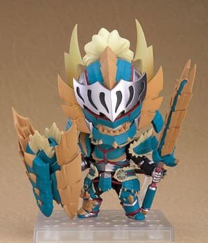 Nendoroid Action 1421 Male Hunter - Zinogre Alpha Armor - Normal Edition - 2