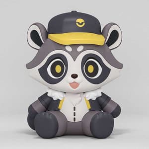 Baseball Raccoon - Huggy Good Smile - 1