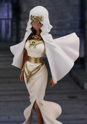 Yu-Gi-Oh! figurine PVC Oshi Works 1/7 Ishizu Ishtar 23 cm - 3