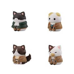 Set - Attack on Titan Mega Cat Project -  Gathering Scout Regiment danyan! - Megahouse - 8