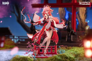 Genshin Impact PVC Statue 1/7 Yae Miko Astute Amusement Ver. (28 cm) – Apex - 32
