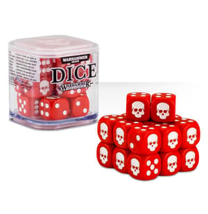 Warhammer Dice Cube Red - 1