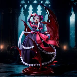 Overlord PVC Statue 1/6 – Shalltear Bloodfallen 10th Anniversary so-bin Ver. (31 cm) – Union Creative - 3