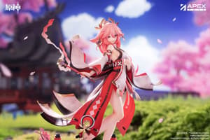 Genshin Impact PVC Statue 1/7 Yae Miko Astute Amusement Ver. (28 cm) – Apex - 23
