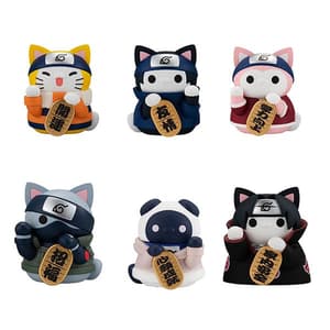 Set - Nyaruto! Maneki Neko Fortune - Mega Cat Project - Megahouse (6 Figuren) (9)