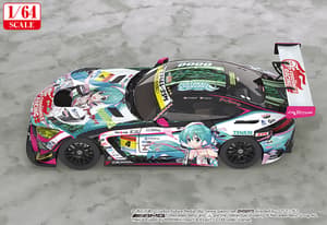 Hatsune Miku AMG 2019 - Super GT - Itasha 1/64 - Good Smile Racing - Re-Release - 3