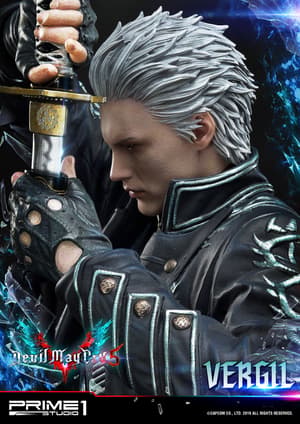 Vergil - Exclusive Version - Devil May Cry 5 - Resin Statue 1/4 - Prime 1 Studios - 9