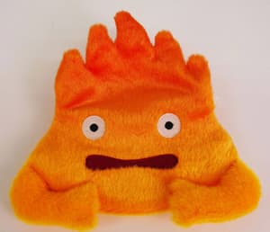 Feuerdämon Calcifier - Studio Ghibli Plüsch-Geldbeutel - Sun Arrow (12cm) (1)