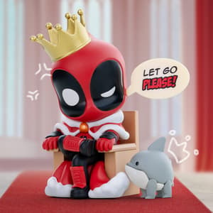 Zufällige Auswahl - Marvel Deadpool - Mini Figuren - Pop Mart (1)
