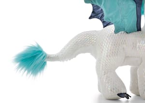 Kuscheltier Drache Zafura 35cm stehend (Länge 41cm) - 6