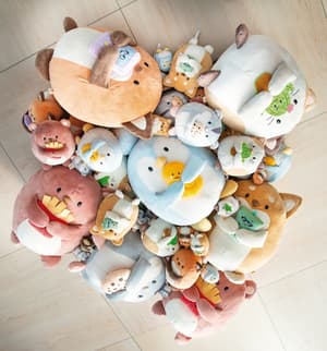 Katze Angy - mymochi - Plüsch (mit Kaktus) (16cm)  (1)