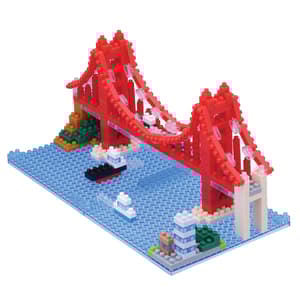 Golden Gate Bridge - Nanoblock Sights Series - NBH-116 - 2
