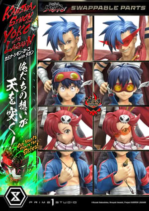 Kamina, Simon & Yoko - Deluxe Bonus Edition - Ultimate Premium Masterline (UPMGL-01DXS) - Prime 1 Studio (24)