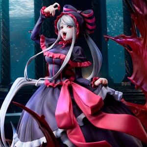 Overlord PVC Statue 1/6 – Shalltear Bloodfallen 10th Anniversary so-bin Ver. (31 cm) – Union Creative - 5