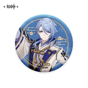 Ayato Kamisato - Genshin Impact - Button - miHoYo - 1