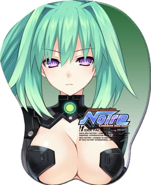 Green Heart - 3D Mouse Pad / Oppai Mouse Pad - Hyperdimension Neptunia - 80377 - 1