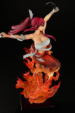 Erza Scarlet - Samurai Light Flame Manjo: Kurenai - Rouge - Orca Toys - 8