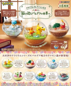 Zufällige Auswahl - Pokémon - Mini Figuren /Terrarium Collection  EX Paldea) - Re-Ment (1)