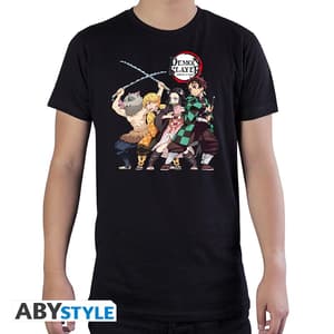 Demon Slayer - T-Shirt "Group" - Size L - AbyStyle - 3