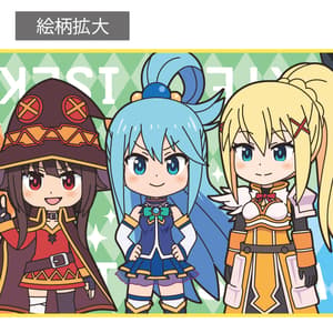 Isekai Quartet -Muffler Towel / Schal / Tuch - KonoSuba - Overlord - Re:Zero - Tanya the Evil - 6
