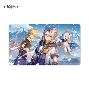 Albedo, Paimon und Traveler - Mousepad Spielmatte - Genshin Impact - miHoYo Figuya.jpg