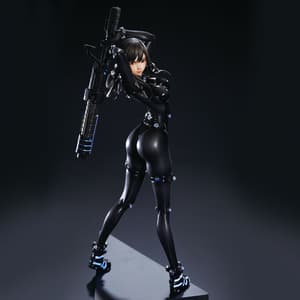Reika Shimohira  - Gantz Hdge - X Shotgun - 1