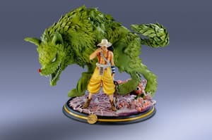 Lysop avec Impact Wolf - HQS Statue Limitée (ouvert) - 1